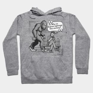 Bigfoot Humor Hoodie